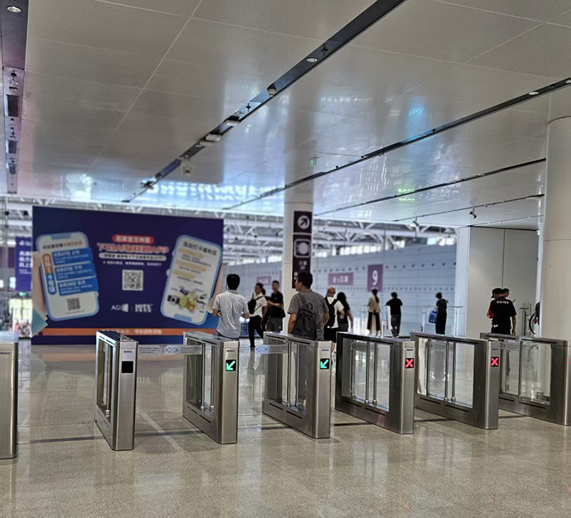 Speed Gate barrier For Bus Station Entrance Speed gate barrier for bus station entrance
