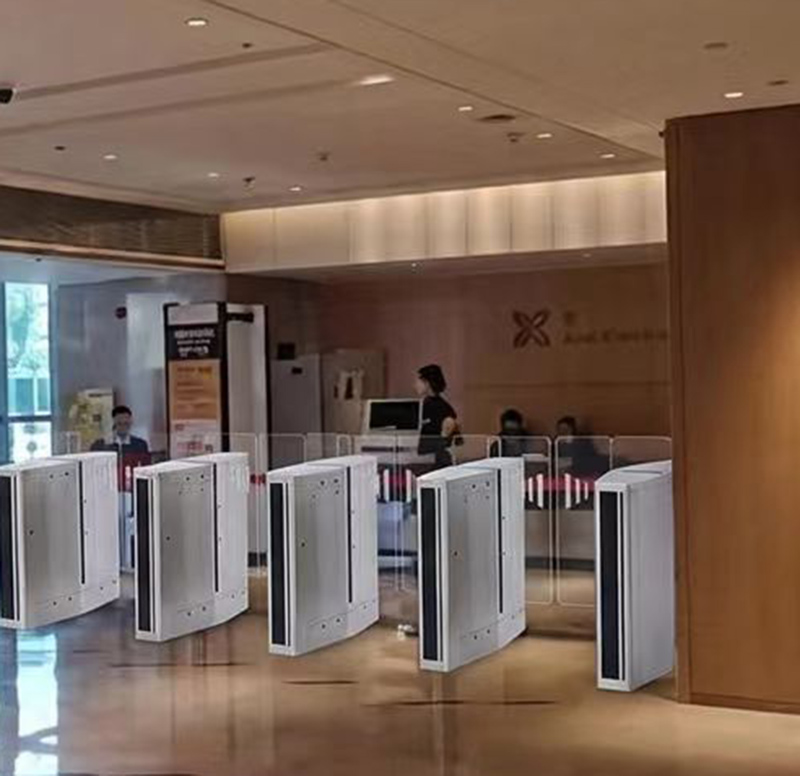 Airport VIP Lounge Slim Powder Coated Sliding Turnstiles Airport VIP lounge slim powder coated sliding turnstiles