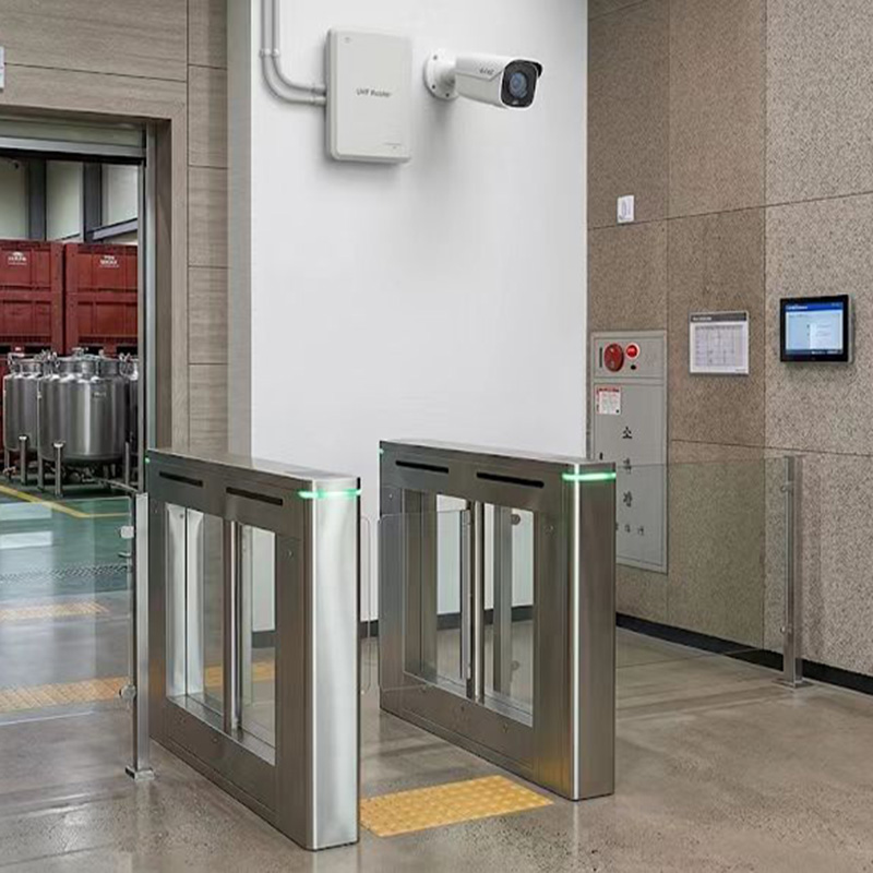 Raw Material Warehouse Multi-ID Recognition Speed Gate Raw material warehouse multi-ID recognition speed gate
